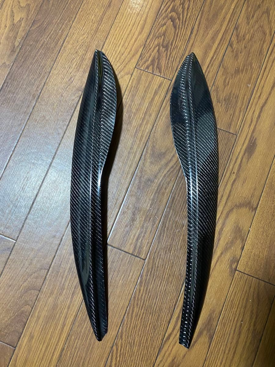 ホンダ フィット GE系 後期カーボン ヘッドライトカバー アイライン
