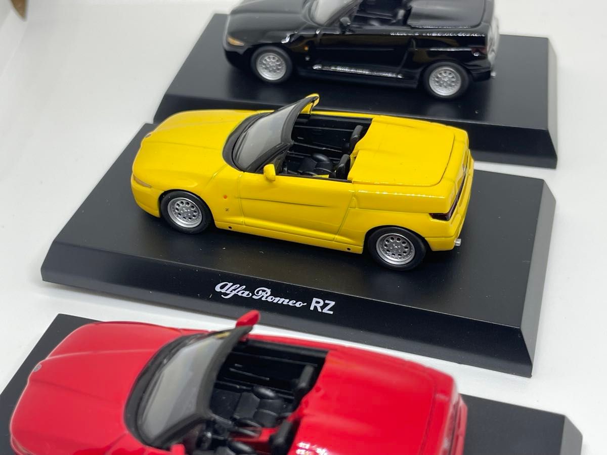 1/64 京商 アルファロメオ ミニカーコレクション2 <RZ 3色 1/64 京商 アルファロメオ ミニカーコレクション2 <RZ 3色