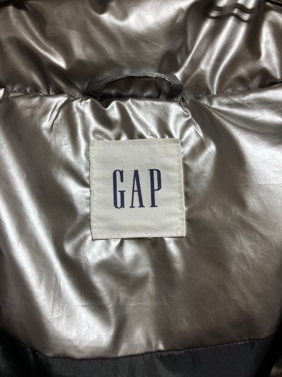 used GAP シルバー ダウンジャケット L ビッグシルエット used GAP シルバー ダウンジャケット L ビッグシルエット