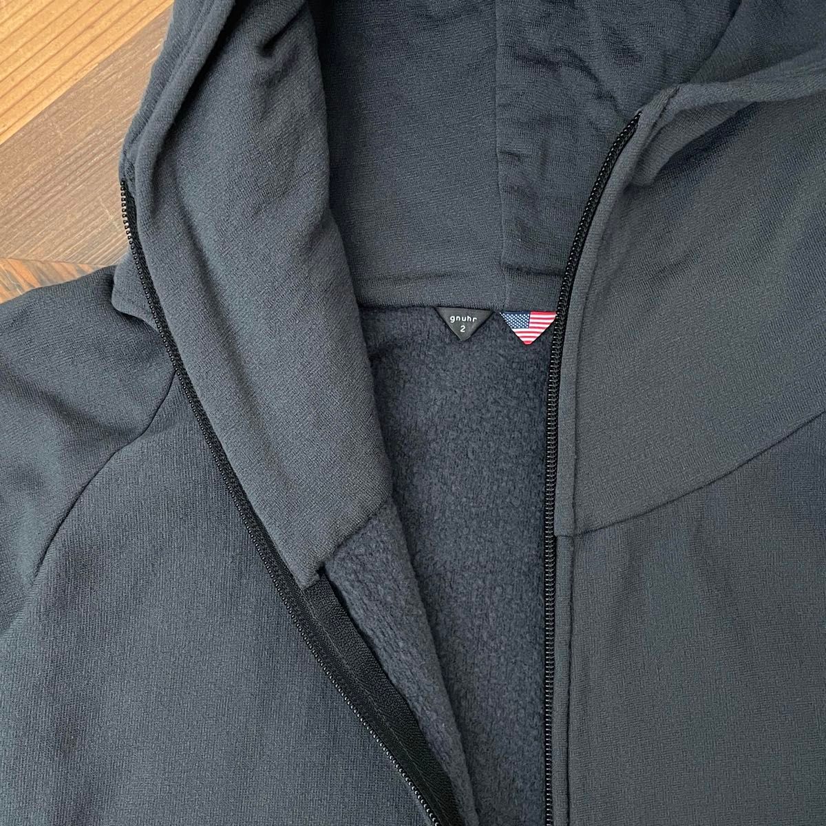gnuhr POWER HOODIE Asphalt 4/L power wool UL マルジェラ Pa gnuhr POWER HOODIE Asphalt 4/L power wool UL マルジェラ Pa