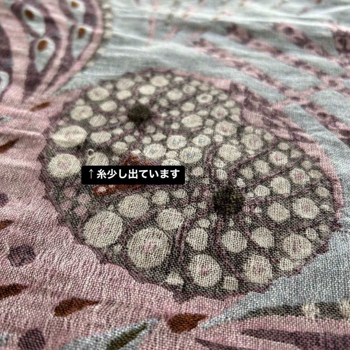 Klaus Haapaniemi OWL大判ショール ストール Scope ウール Klaus Haapaniemi OWL大判ショール ストール Scope ウール