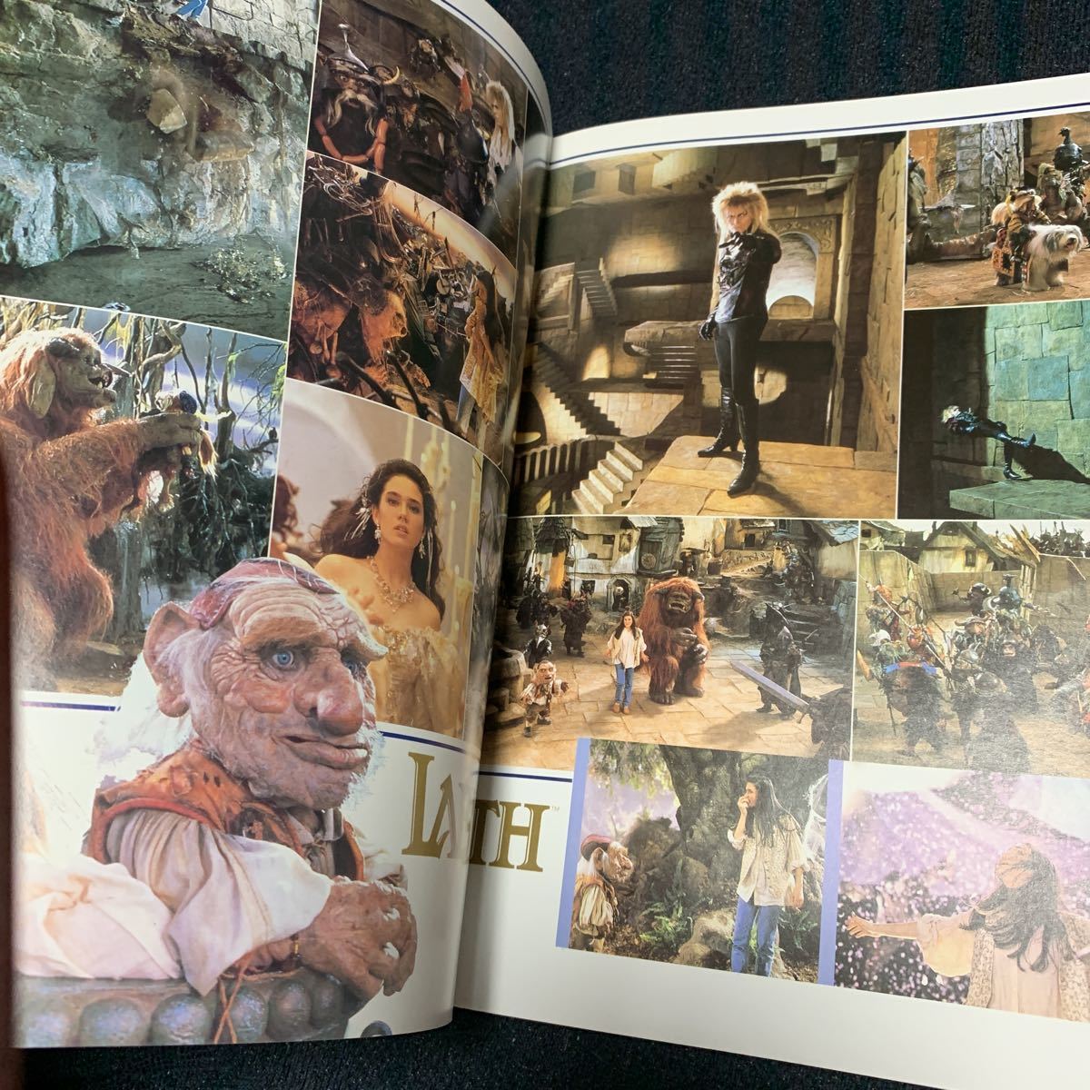  movie labyrinth Devil Kings. .. pamphlet retro debit boui fantasy masterpiece 