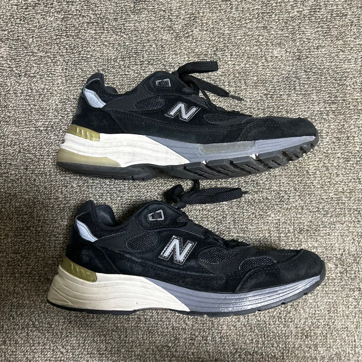 New balance ニューバランス 992 made in USA ブラック 25 5cm New balance ニューバランス 992 made in USA ブラック 25 5cm