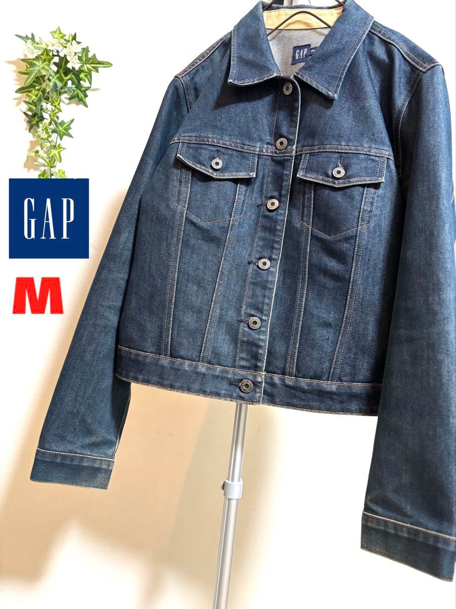 GAP】【Mサイズ】ギャップ レディース デニムジャケット Gジャン GAP】【Mサイズ】ギャップ レディース デニムジャケット Gジャン