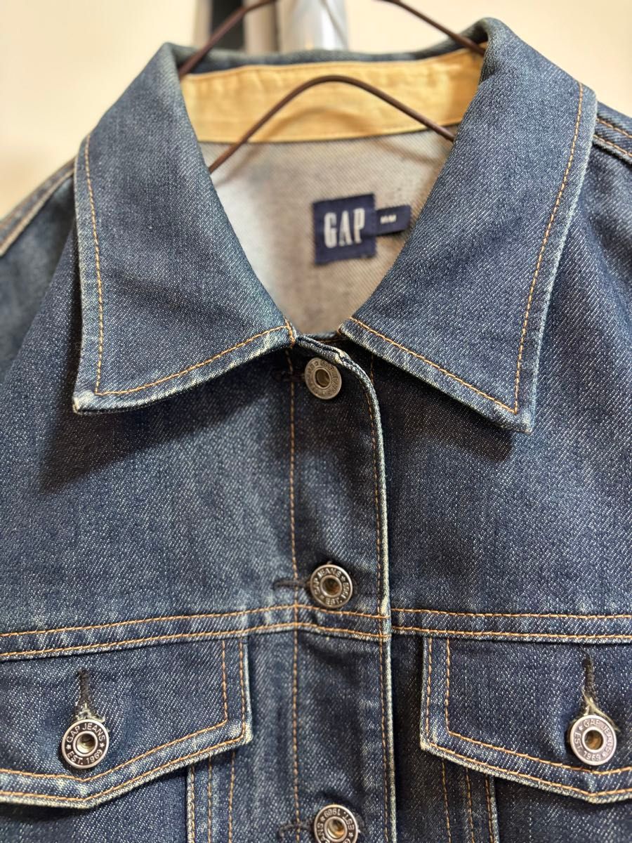 GAP】【Mサイズ】ギャップ レディース デニムジャケット Gジャン GAP】【Mサイズ】ギャップ レディース デニムジャケット Gジャン