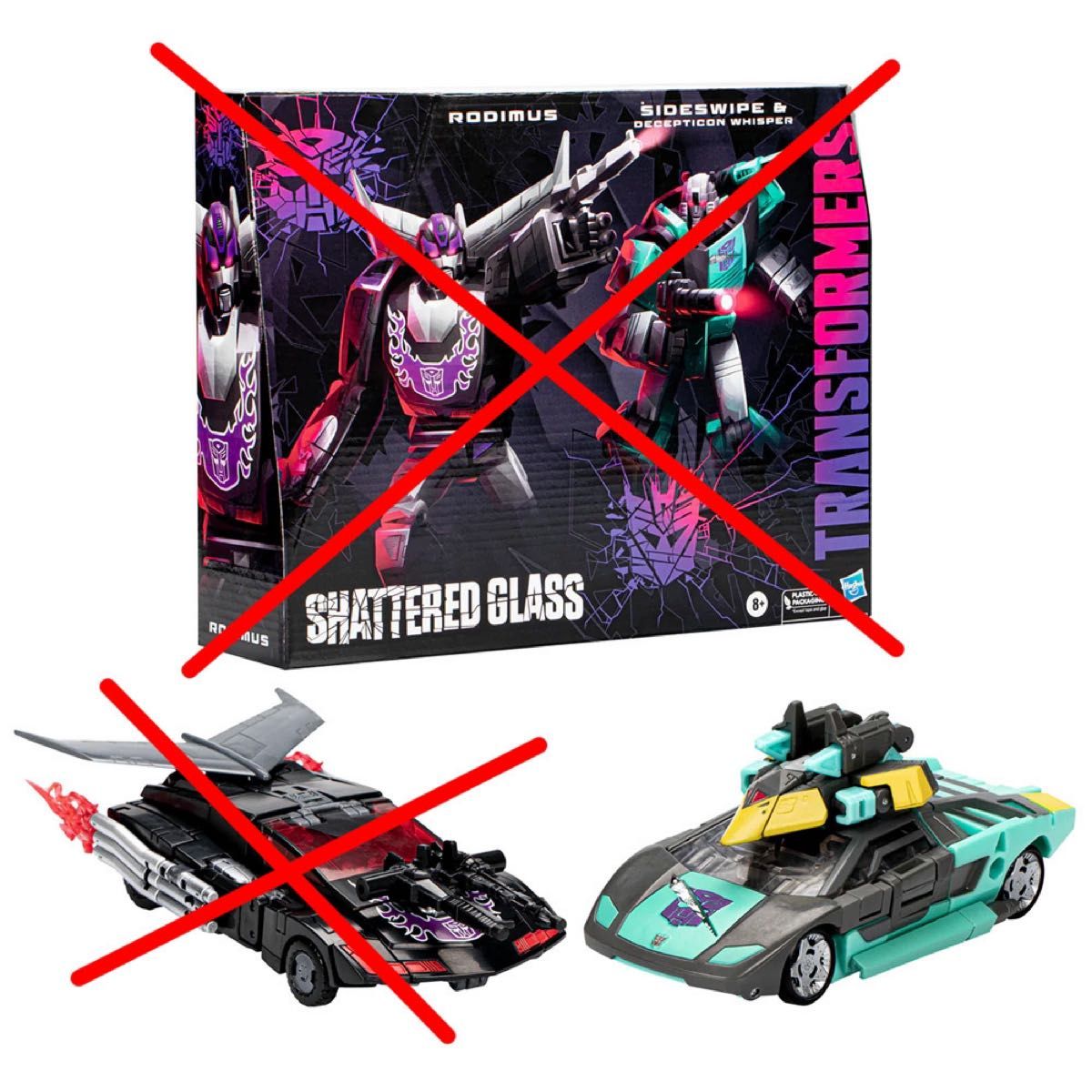 未使用新品 サイドスワイプ ばら売り トランスフォーマー シャッタードグラス ハズブロ 未使用新品 サイドスワイプ ばら売り トランスフォーマー シャッタードグラス ハズブロ