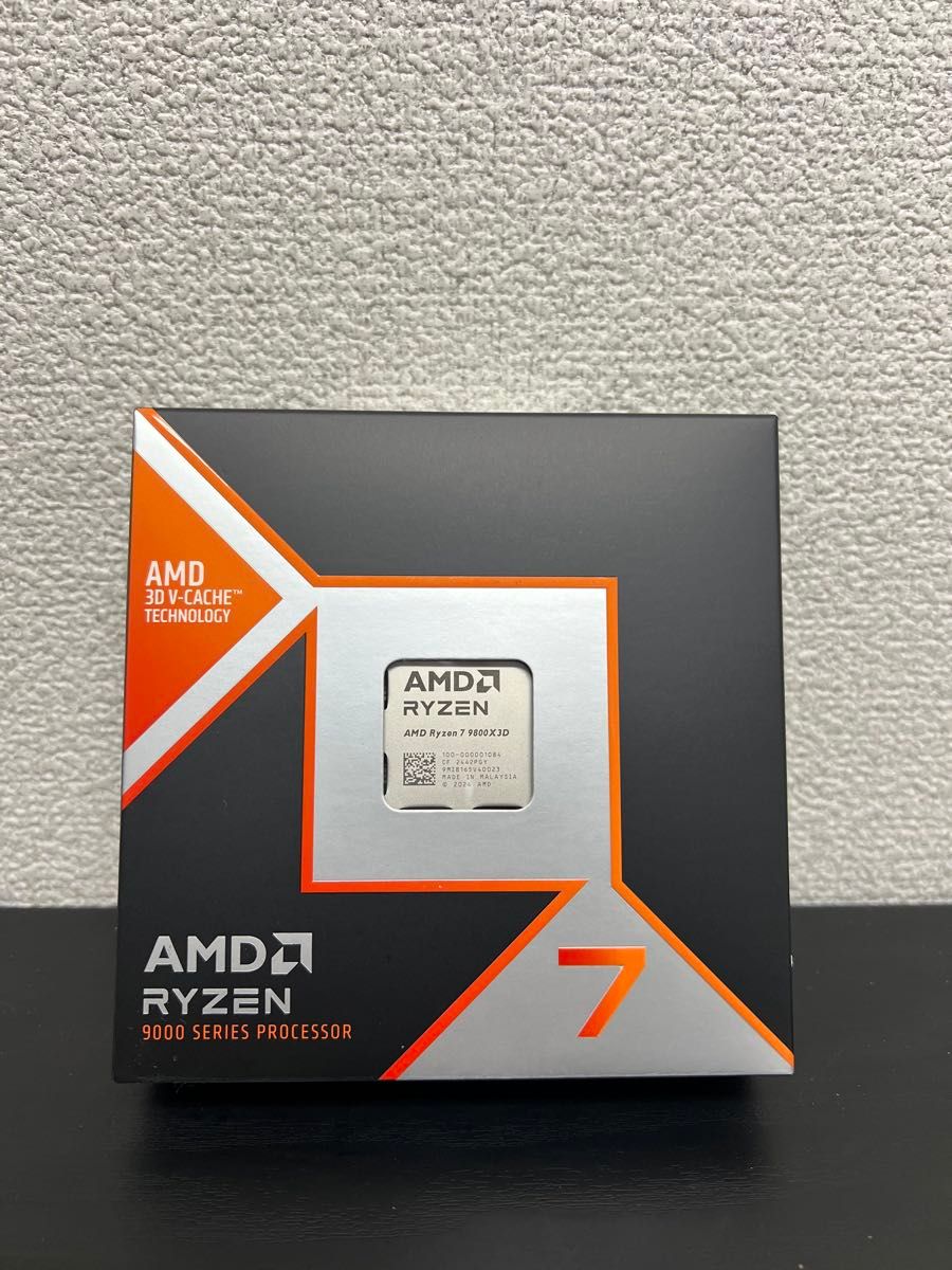 新品未開封】国内正規品 AMD Ryzen 7 9800X3D BOX|Yahoo!フリマ 新品未開封】国内正規品 AMD Ryzen 7 9800X3D BOX|Yahoo!フリマ