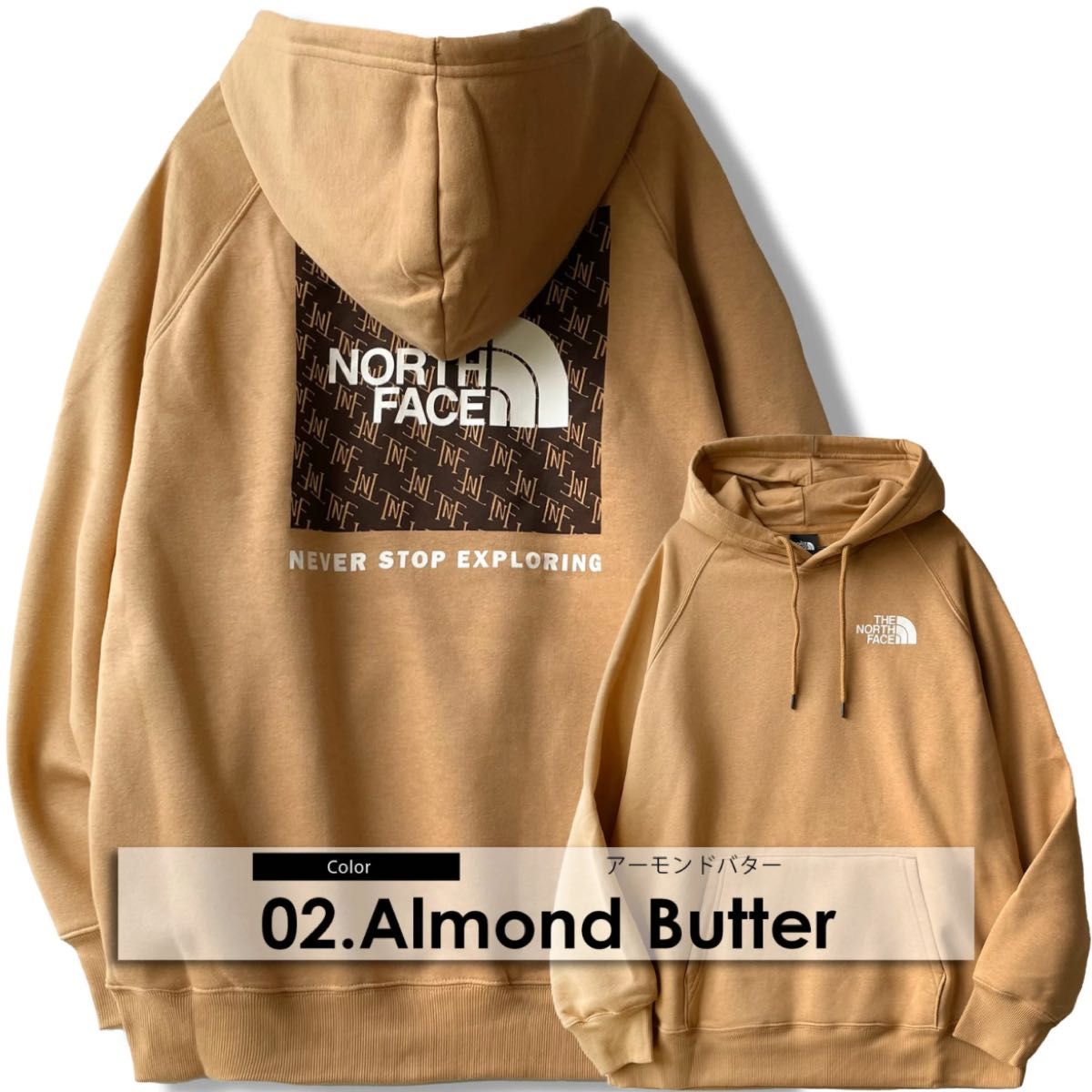 THE NORTH FACE レディース パーカー Sサイズ ザノースフェイス TNF バックプリント レディースパーカー S
