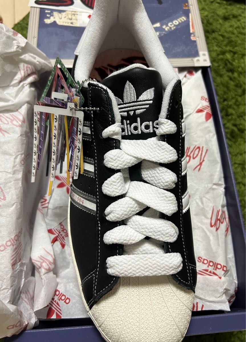 サイズ 30cm Korn × adidas Originals Superstar Black White サイズ 30cm Korn × adidas Originals Superstar Black White