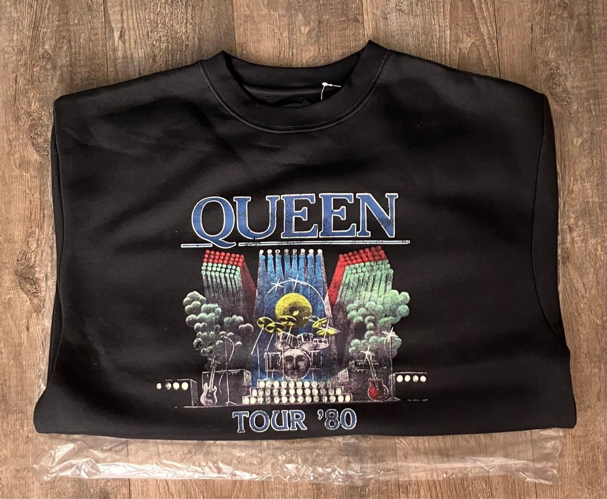 QUEEN 裏起毛トレーナー Lサイズ ロック クイーン スウェット QUEEN 裏起毛トレーナー Lサイズ ロック クイーン スウェット