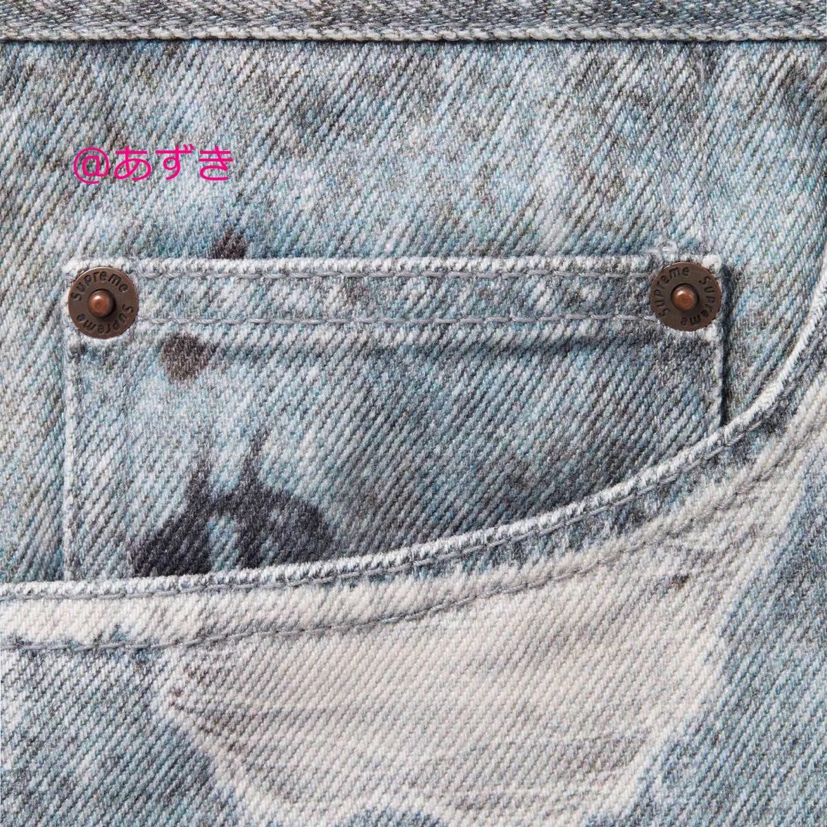 新品 34】Supreme HJR Trompe L'oeil Loose Fit Jean Loeil 新品 34】Supreme HJR Trompe L'oeil Loose Fit Jean Loeil