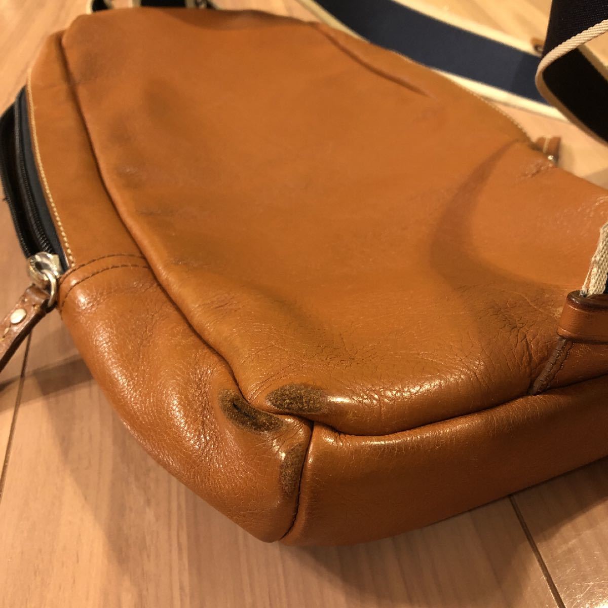 COACH ボディバッグ ワンショルダーバッグ　メンズ　キャメル