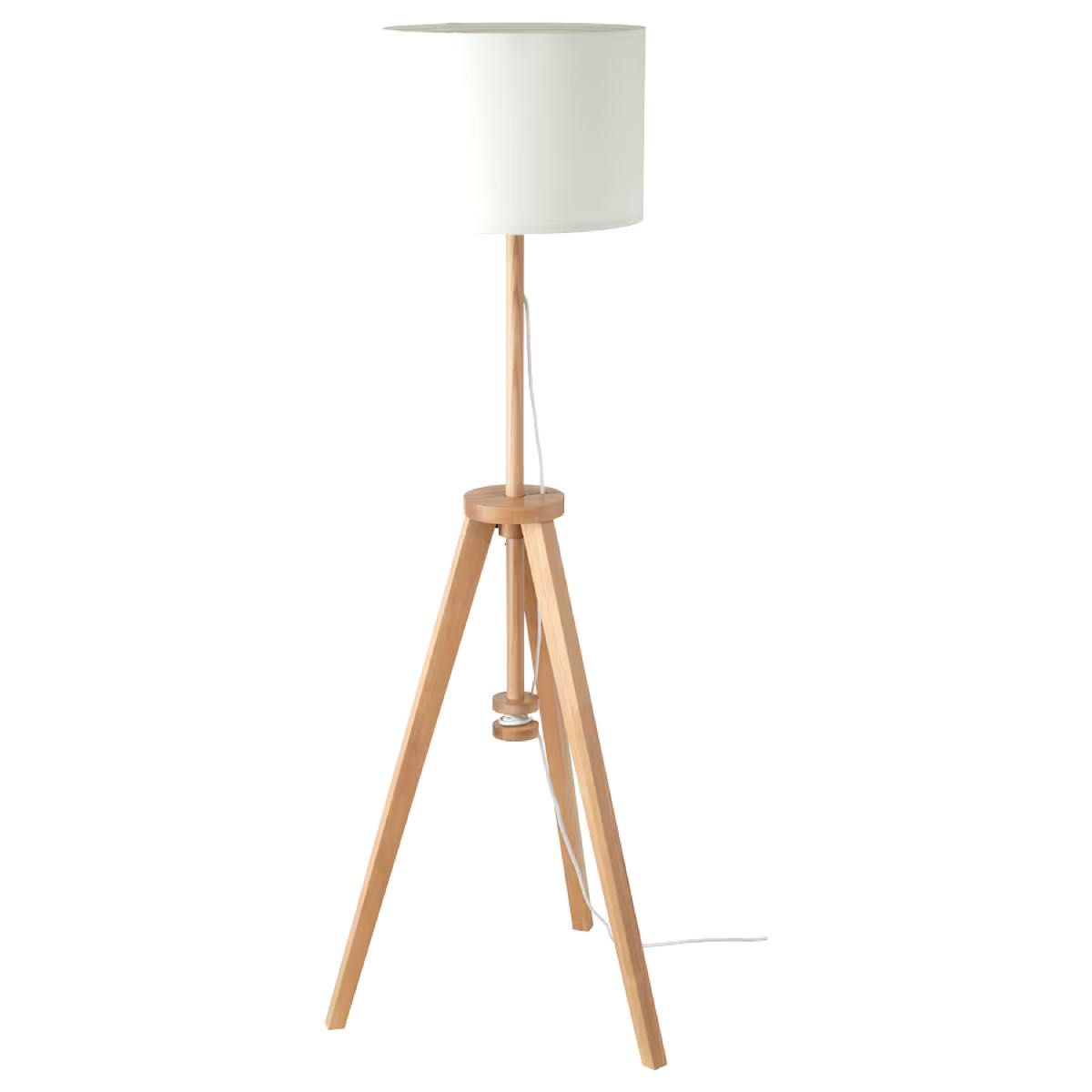 IKEA イケア ラウテルス フロアランプ アッシュ/ホワイト IKEA イケア ラウテルス フロアランプ アッシュ/ホワイト