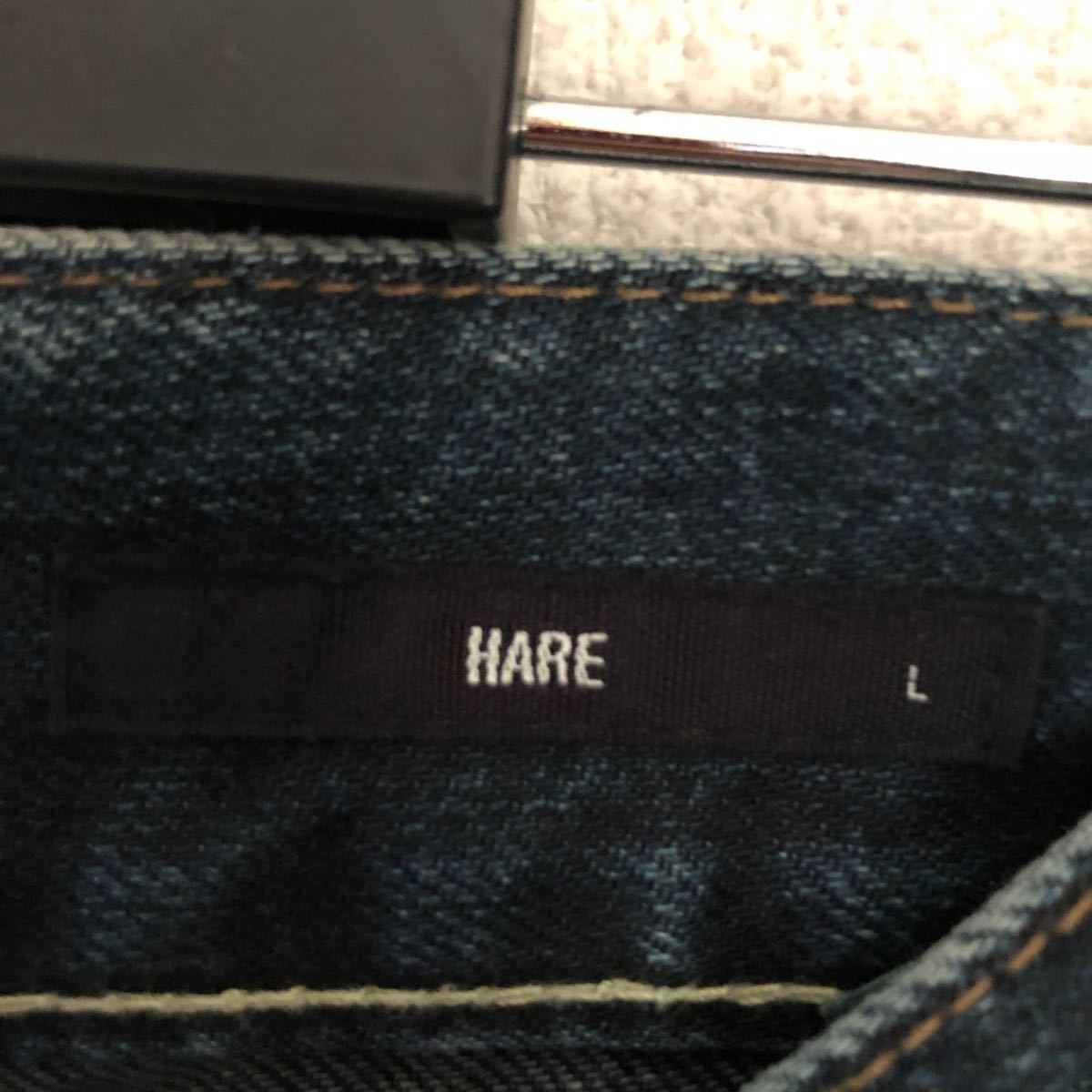 hare デニムパンツ