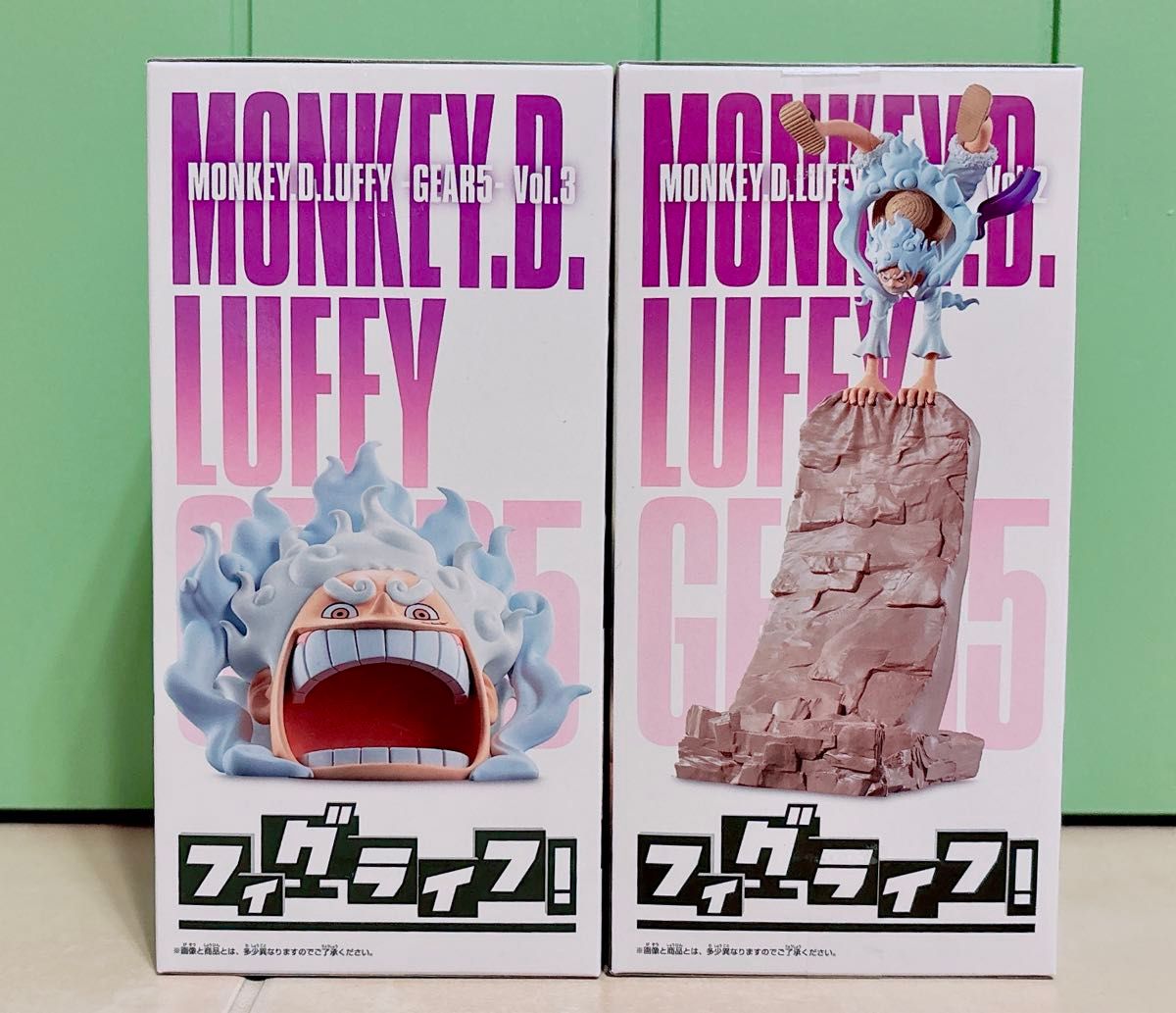 ワンピース フィグライフ モンキーDルフィ ギア5 vol 2・3 ワンピース フィグライフ モンキーDルフィ ギア5 vol 2・3