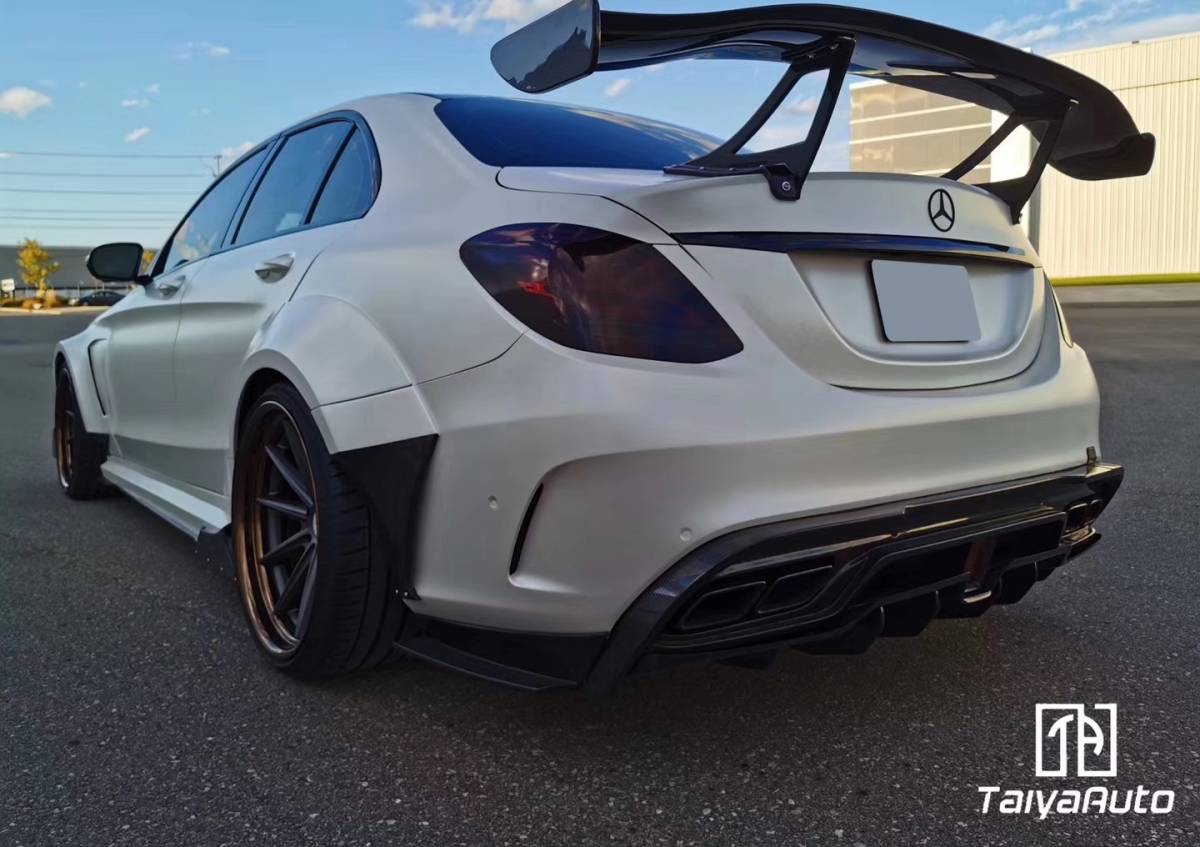 * Benz W205 C63AMG sedan for Performance wide body set wide kit /DTM style / black series [RCMB205-imp-w001]