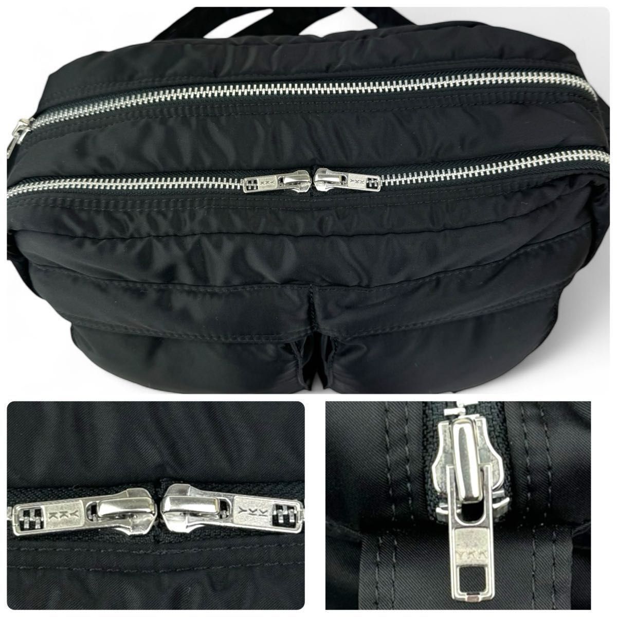 極美品】PORTER ポーター タンカー ショルダーバッグL 2層 極美品】PORTER ポーター タンカー ショルダーバッグL 2層