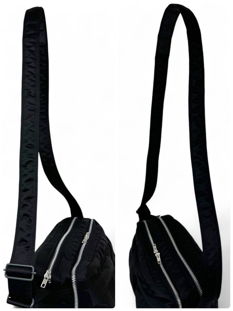 極美品】PORTER ポーター タンカー ショルダーバッグL 2層 極美品】PORTER ポーター タンカー ショルダーバッグL 2層