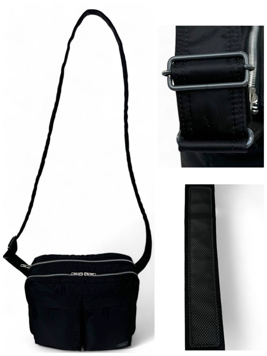 極美品】PORTER ポーター タンカー ショルダーバッグL 2層 極美品】PORTER ポーター タンカー ショルダーバッグL 2層