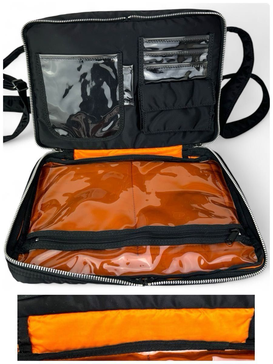 極美品】PORTER ポーター タンカー ショルダーバッグL 2層 極美品】PORTER ポーター タンカー ショルダーバッグL 2層