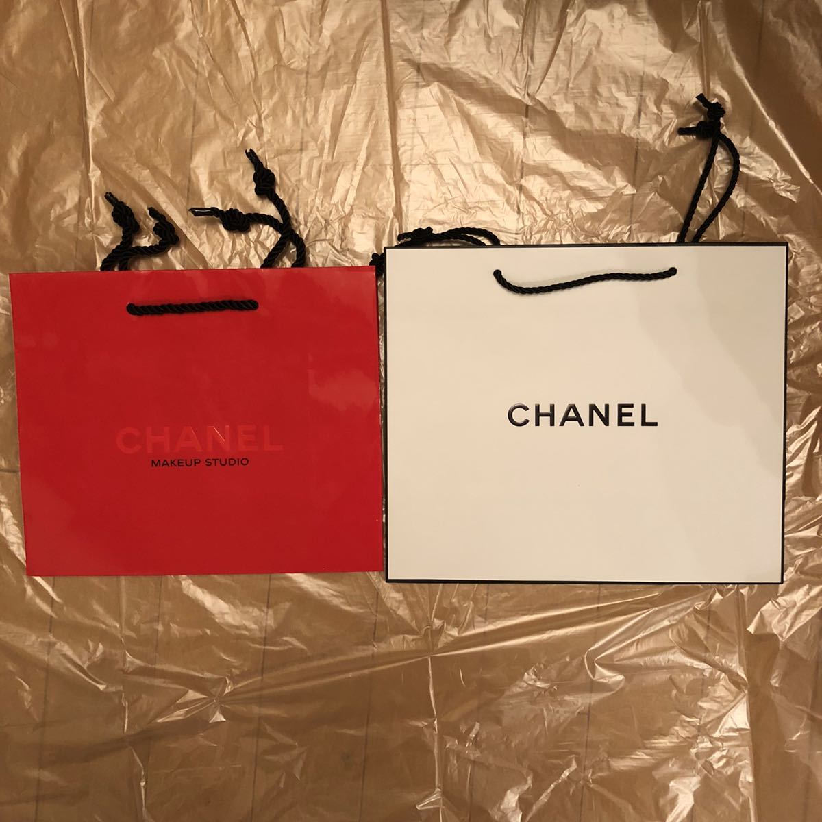 ヤフオク 未使用品 シャネル 限定 ショッパー 紙袋 Chanel