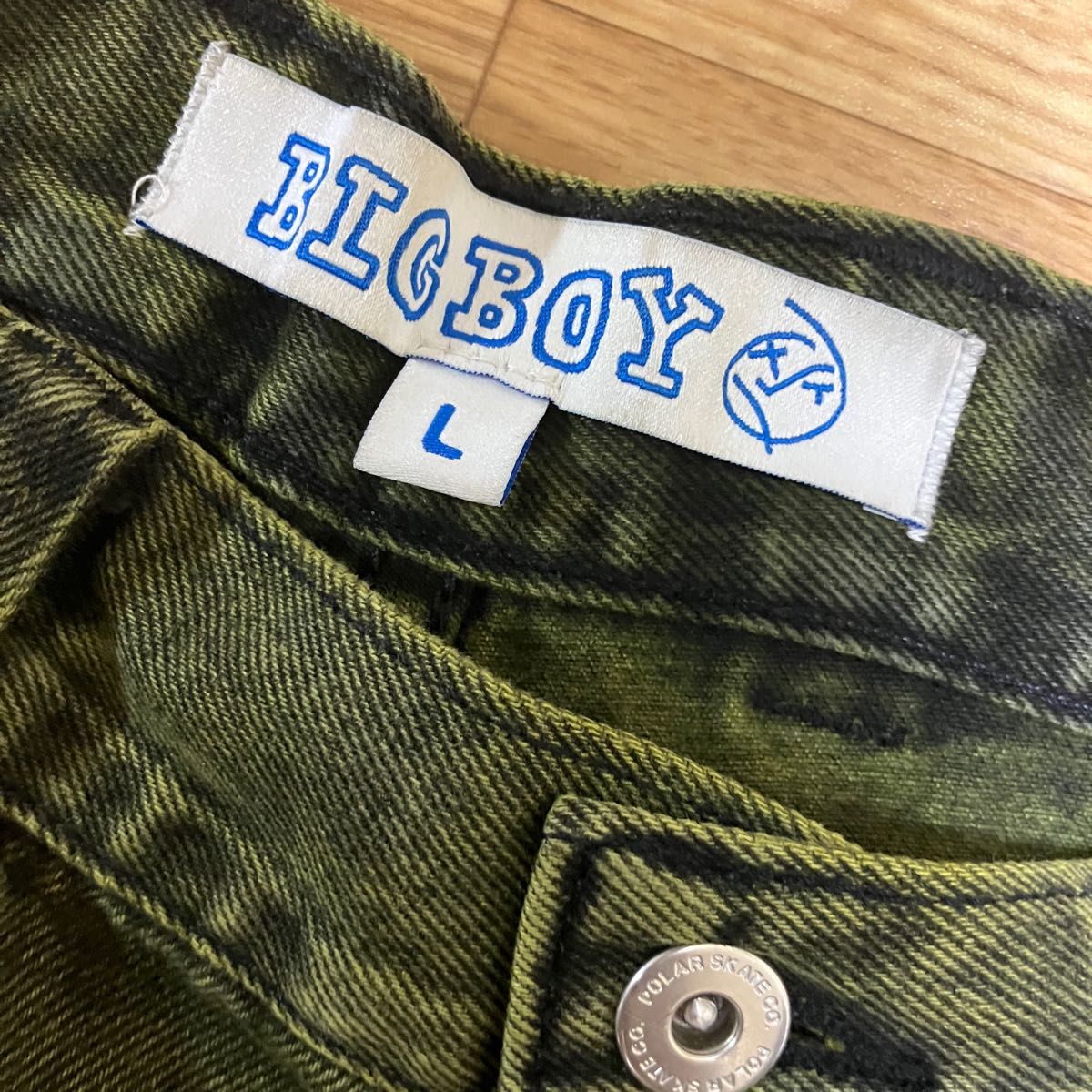polar skate bigboy グリーンブラック L|Yahoo!フリマ(旧 polar skate bigboy グリーンブラック L|Yahoo!フリマ(旧