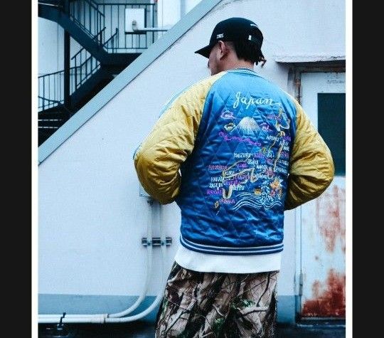 サプール スカジャン SAPEur SNVG SOUVENIR JACKET 大阪 L サプール スカジャン SAPEur SNVG SOUVENIR JACKET 大阪 L