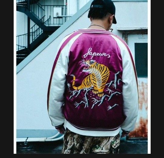 サプール スカジャン SAPEur SNVG SOUVENIR JACKET 大阪 L サプール スカジャン SAPEur SNVG SOUVENIR JACKET 大阪 L