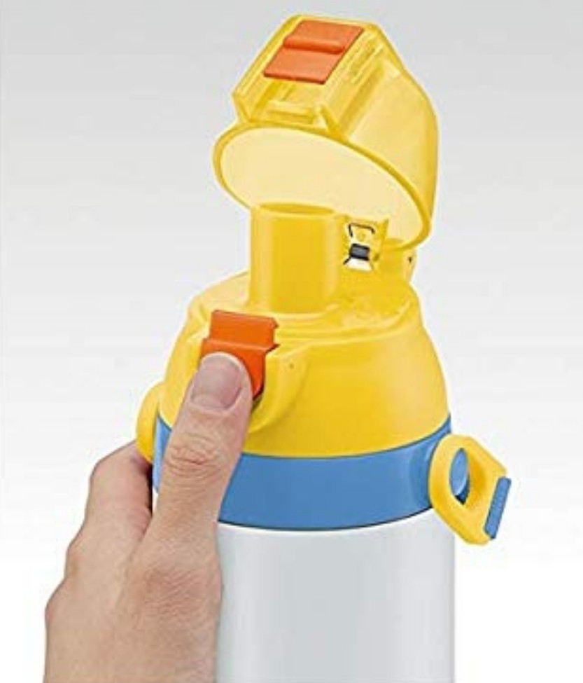 【新品】ミニオンズ ミニオン ロック付ワンプッシュダイレクトボトル　600ml