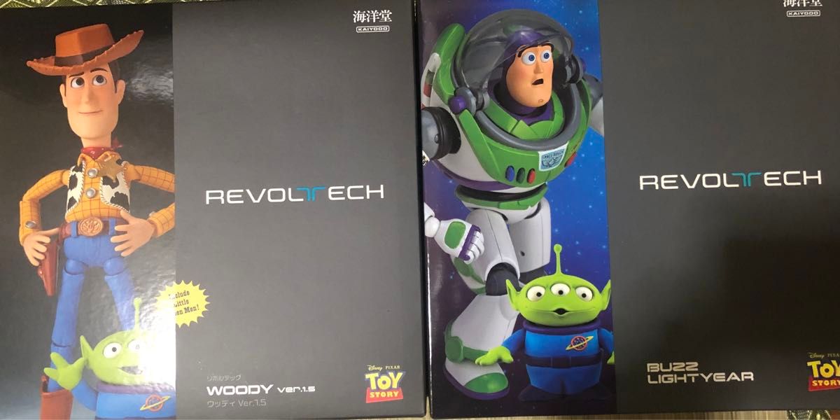 海洋堂 リボルテック トイストーリー ウッディ バズライトイヤー 海洋堂 リボルテック トイストーリー ウッディ バズライトイヤー