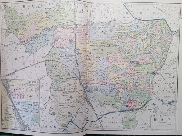lk古本【区分地図帳】東京都 昭和51年 [+拡大図(劇場・映画館 lk古本【区分地図帳】東京都 昭和51年 [+拡大図(劇場・映画館
