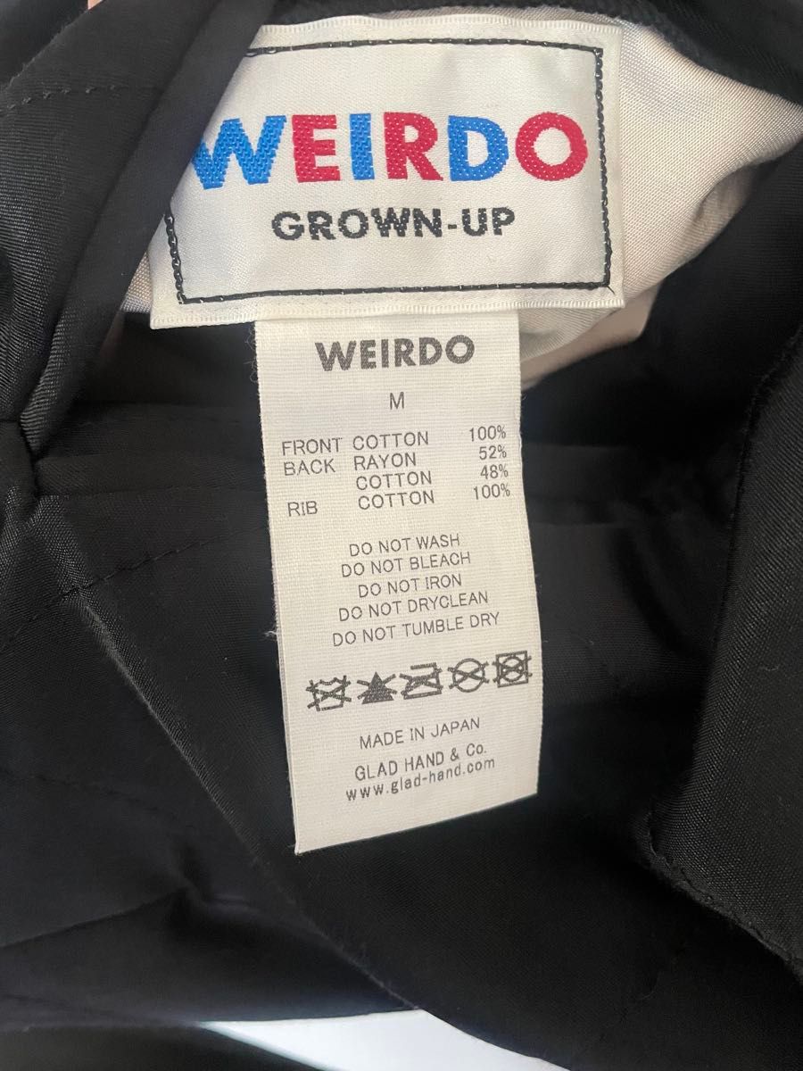 WEIRDO ウィアード リバーシブル スカジャン Mサイズ|Yahoo WEIRDO ウィアード リバーシブル スカジャン Mサイズ|Yahoo