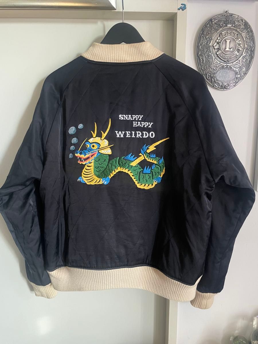 WEIRDO ウィアード リバーシブル スカジャン Mサイズ|Yahoo WEIRDO ウィアード リバーシブル スカジャン Mサイズ|Yahoo