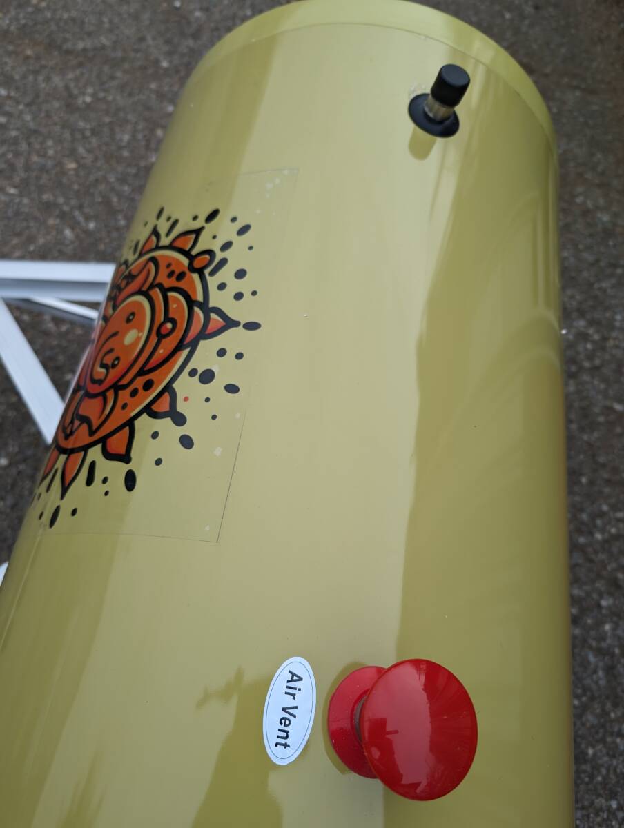 真空管式 太陽熱温水器 給湯器 60L コントローラー付き DIY 真空管式 太陽熱温水器 給湯器 60L コントローラー付き DIY