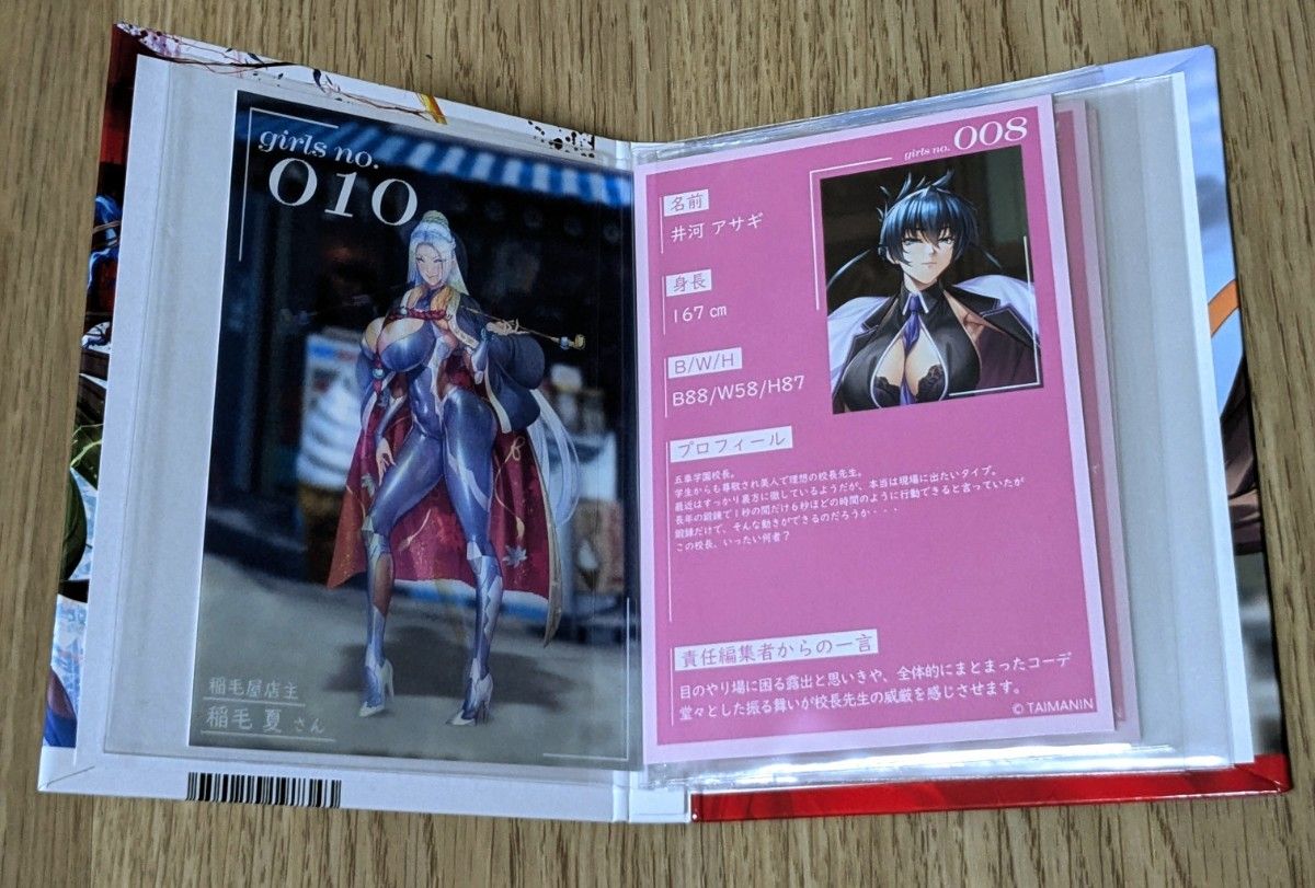 対魔忍 レンチキュラーカード用ホルダーT FACE vol 01 ~五車町 対魔忍 レンチキュラーカード用ホルダーT FACE vol 01 ~五車町