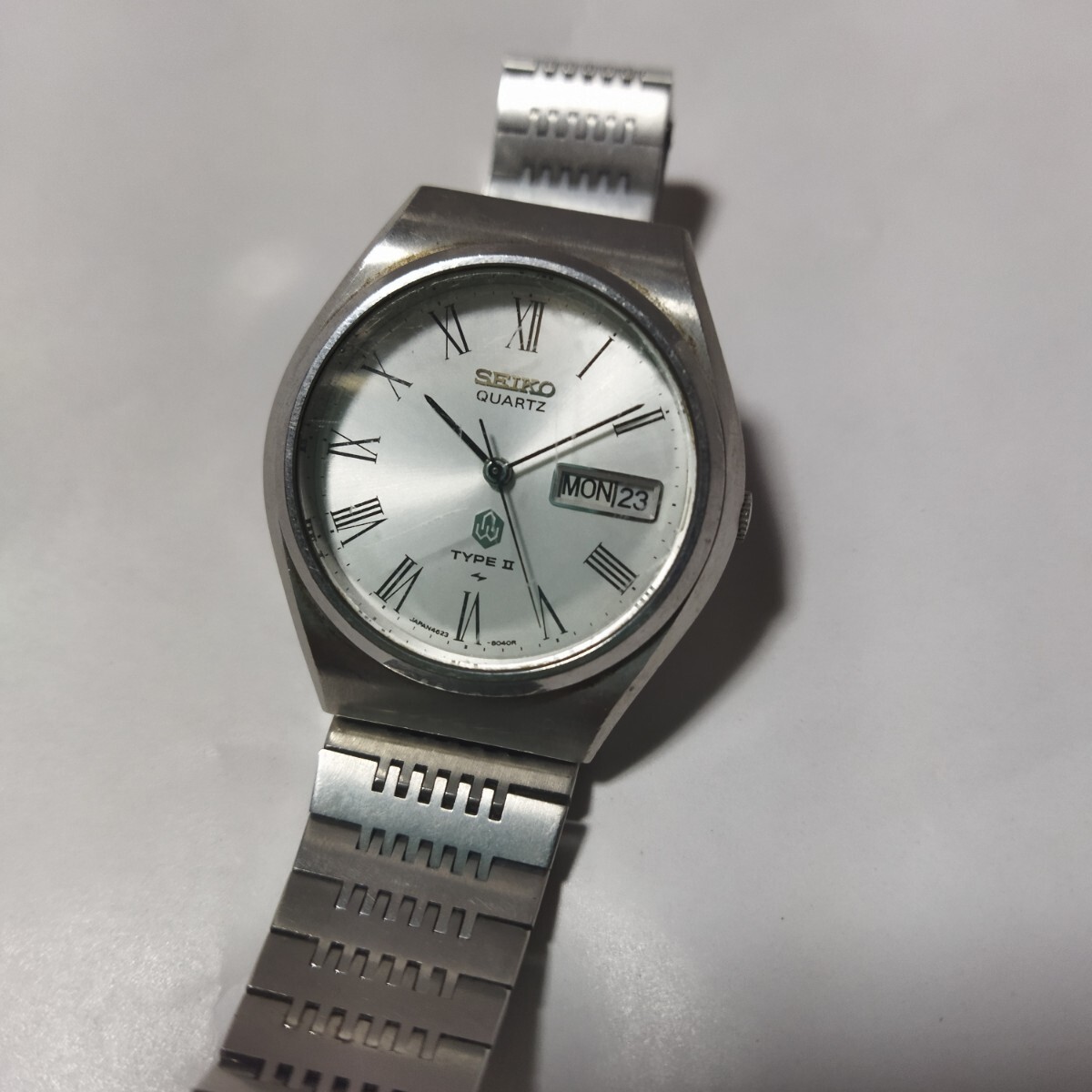 SEIKO セイコー TYPEⅡ TYPE2 クォーツ 712601 メンズ 腕時計 箱付き