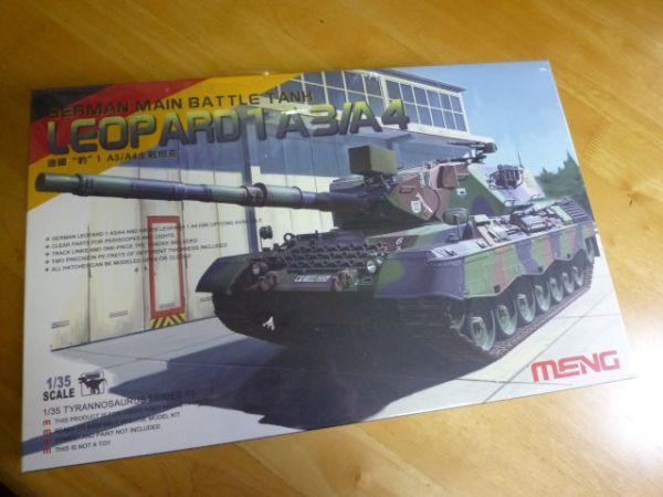 YHCALL [未開封]MENG 1/35 GERMAN MAIN BATTLE TANK LOEPARD 1 A3/A4