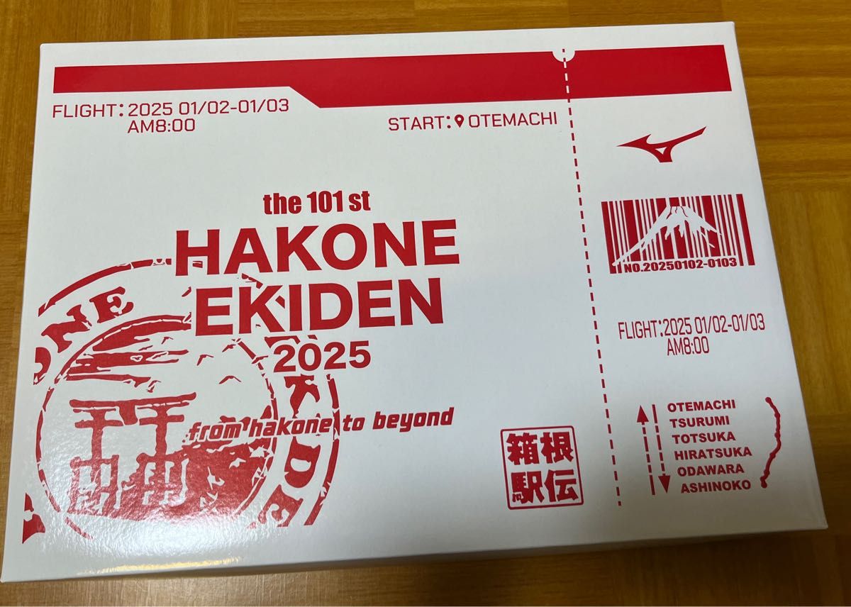 第101回箱根駅伝 2025 記念タオル 非売品 箱から出して発送 第101回箱根駅伝 2025 記念タオル 非売品 箱から出して発送