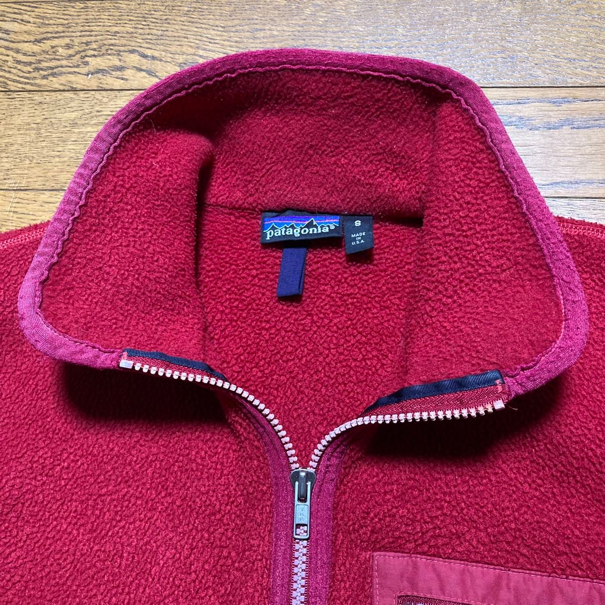 patagonia パタゴニア シンチラ フリース ジャケット レッド S patagonia パタゴニア シンチラ フリース ジャケット レッド S