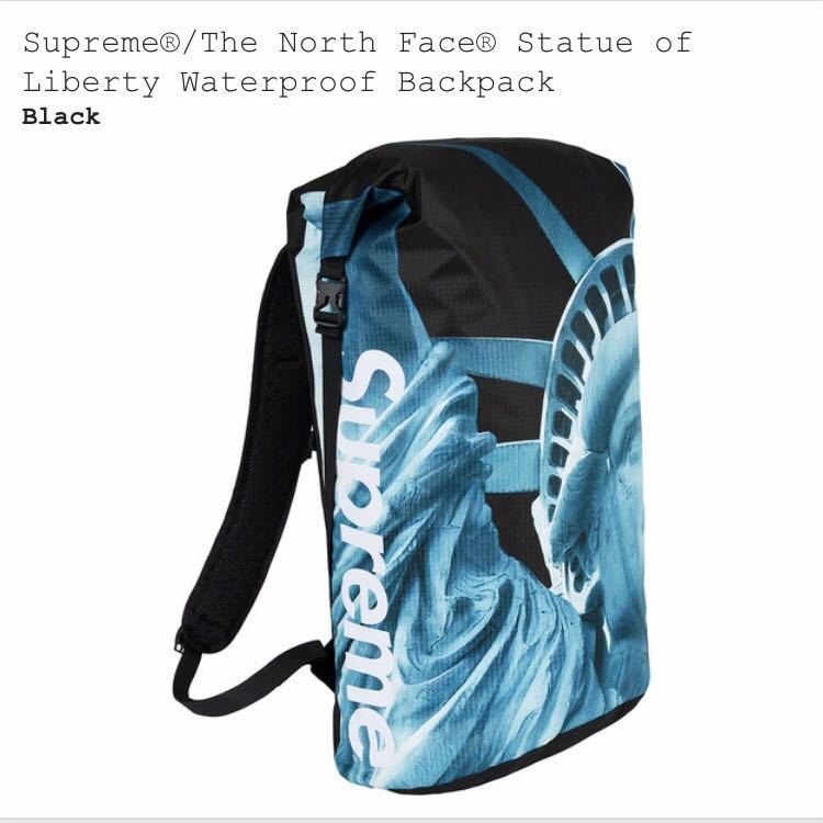 新品】Supreme/The North Face Statue of Liberty Waterproof Backpack