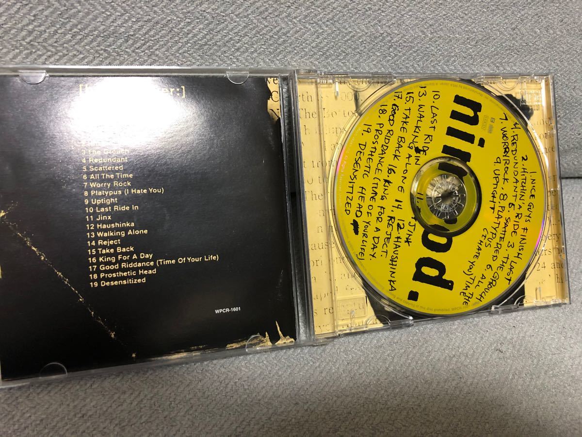 CDアルバム GreenDay「nimrod.」