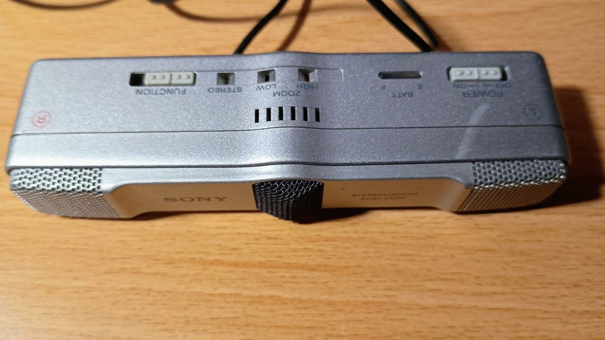 SONY エレクトレット コンデンサーマイクロホン ECM-ZS90 Made SONY エレクトレット コンデンサーマイクロホン ECM-ZS90 Made