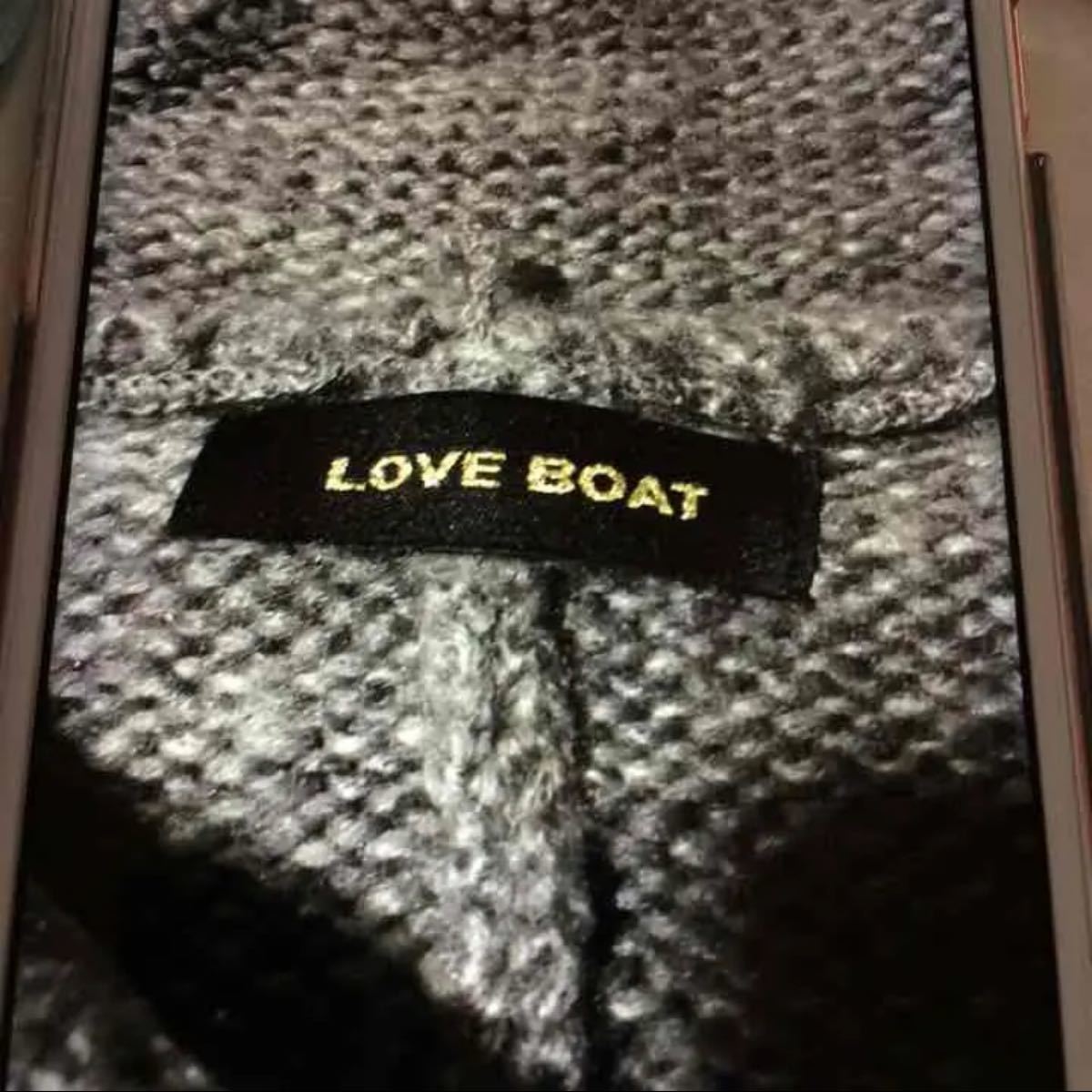 LOVE BOATダボっとニット