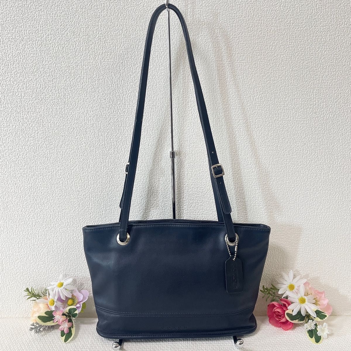 極美品】OLD COACH オールドコーチ トートバッグ ワンショルダー 極美品】OLD COACH オールドコーチ トートバッグ ワンショルダー