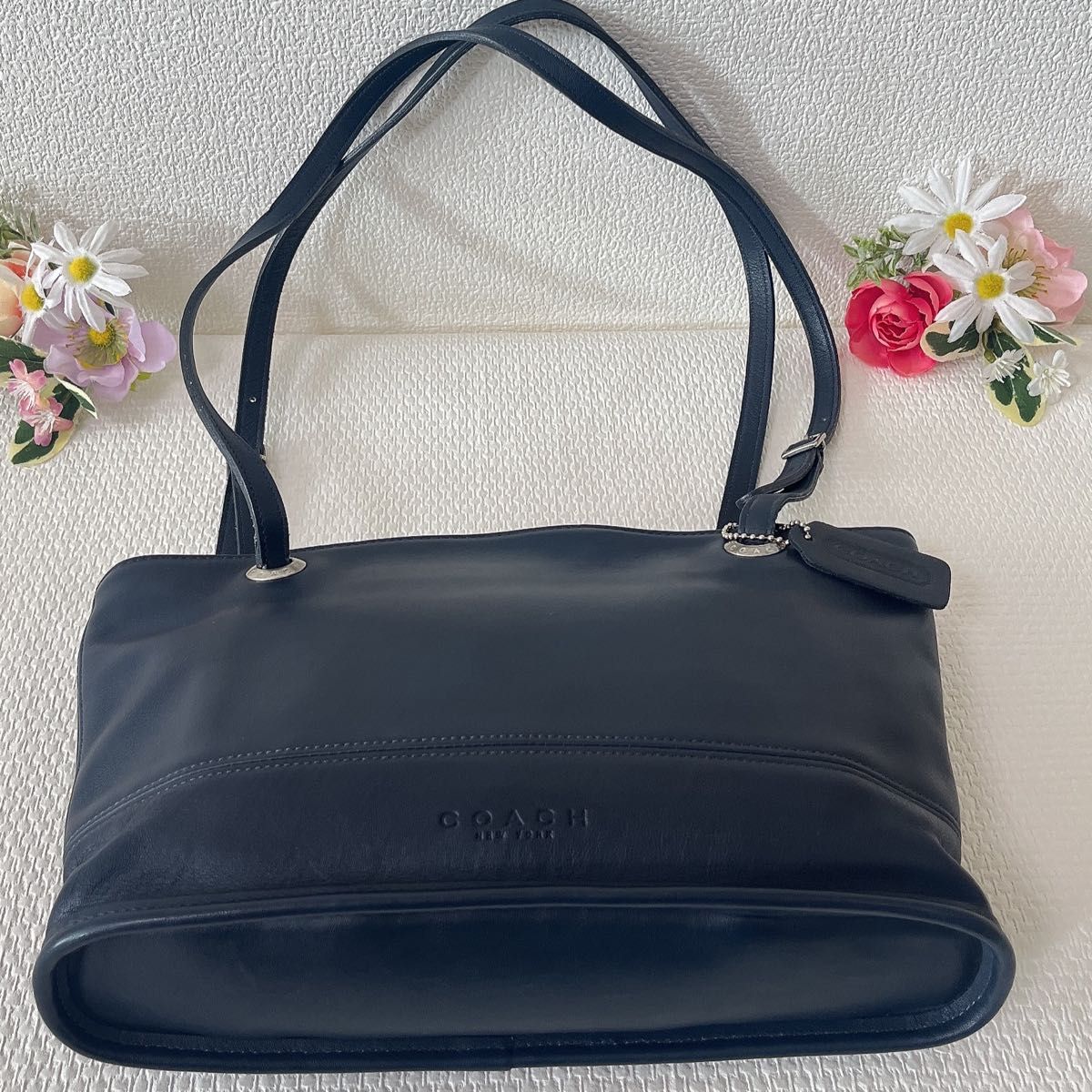 極美品】OLD COACH オールドコーチ トートバッグ ワンショルダー 極美品】OLD COACH オールドコーチ トートバッグ ワンショルダー