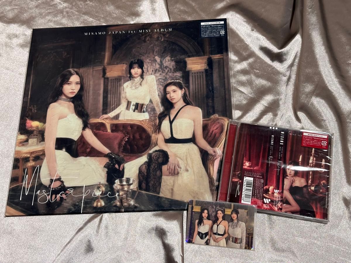 MISAMO master peace ONCE JAPAN版 twice cd ミサモ アルバム MISAMO master peace ONCE JAPAN版 twice cd ミサモ アルバム