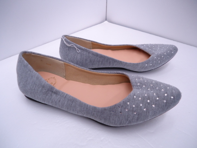 [KCM]jse-558-L* sharing equipped unused goods * lady's flat shoes L gray 