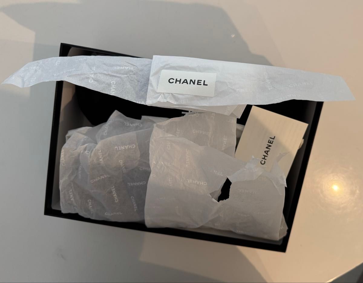 新品】2way CHANEL バレリーナ 黒 シルバー スパンコール 37 5 新品】2way CHANEL バレリーナ 黒 シルバー スパンコール 37 5