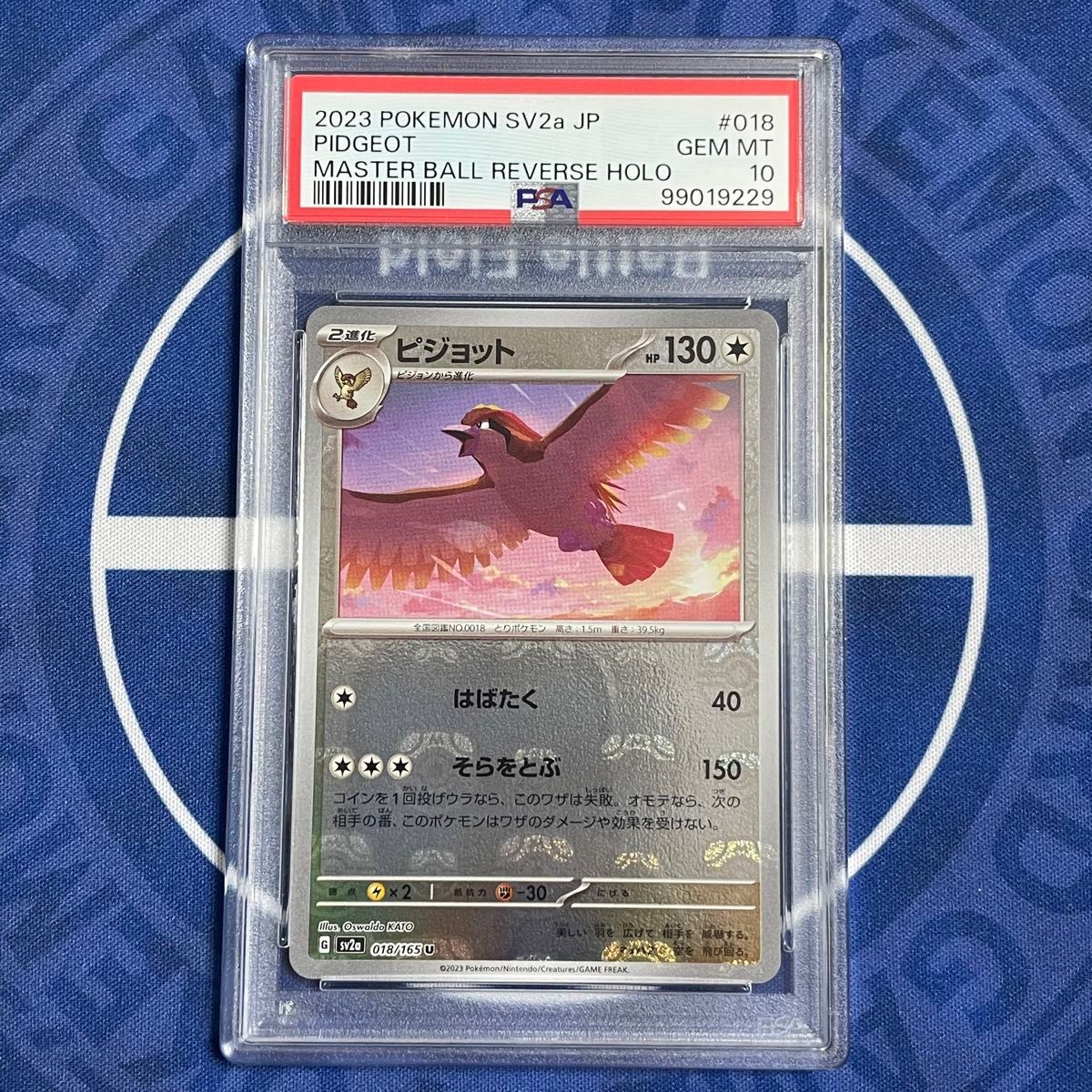 PSA10】ポッポ/ピジョン/ピジョット マスターボールミラー 3枚 PSA10】ポッポ/ピジョン/ピジョット マスターボールミラー 3枚
