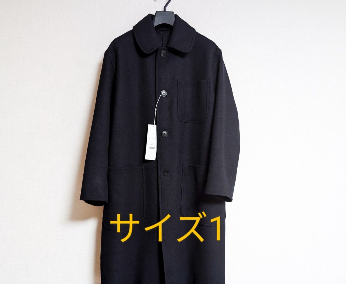 タグ付新品 COMOLI 24AW ウールカシミヤ ミリタリーコート サイズ1 ウールカシミア AURALEE コモリ タグ付新品 COMOLI 24AW ウールカシミヤ ミリタリーコート サイズ1 ウールカシミア AURALEE コモリ